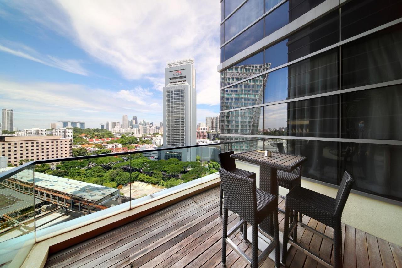 Pan Pacific Serviced Suites Orchard, Сингапур Екстериор снимка