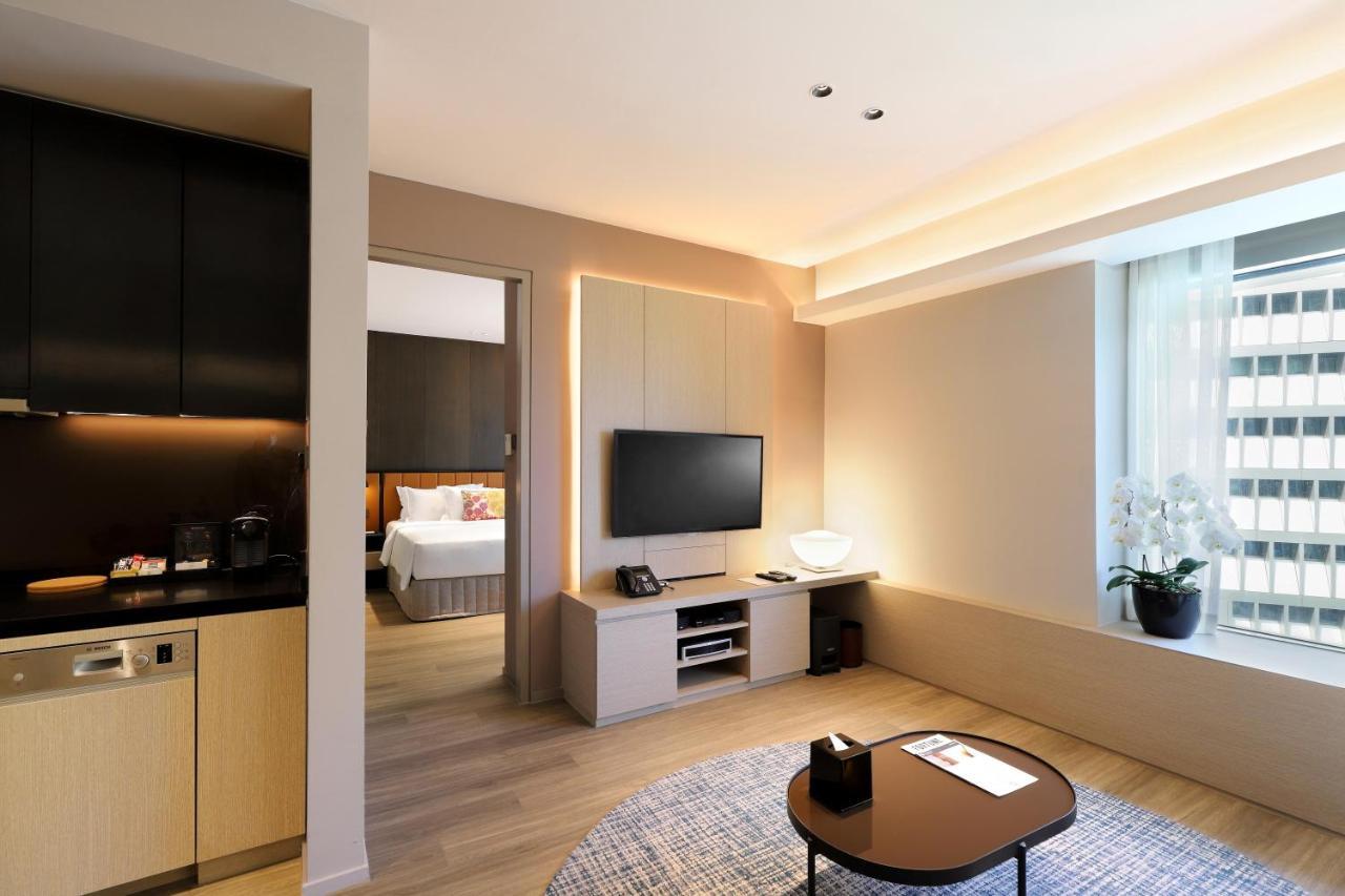 Pan Pacific Serviced Suites Orchard, Сингапур Екстериор снимка