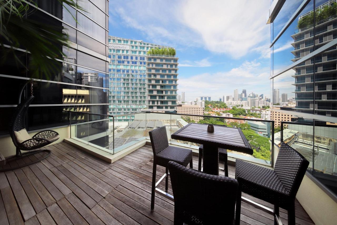 Pan Pacific Serviced Suites Orchard, Сингапур Екстериор снимка