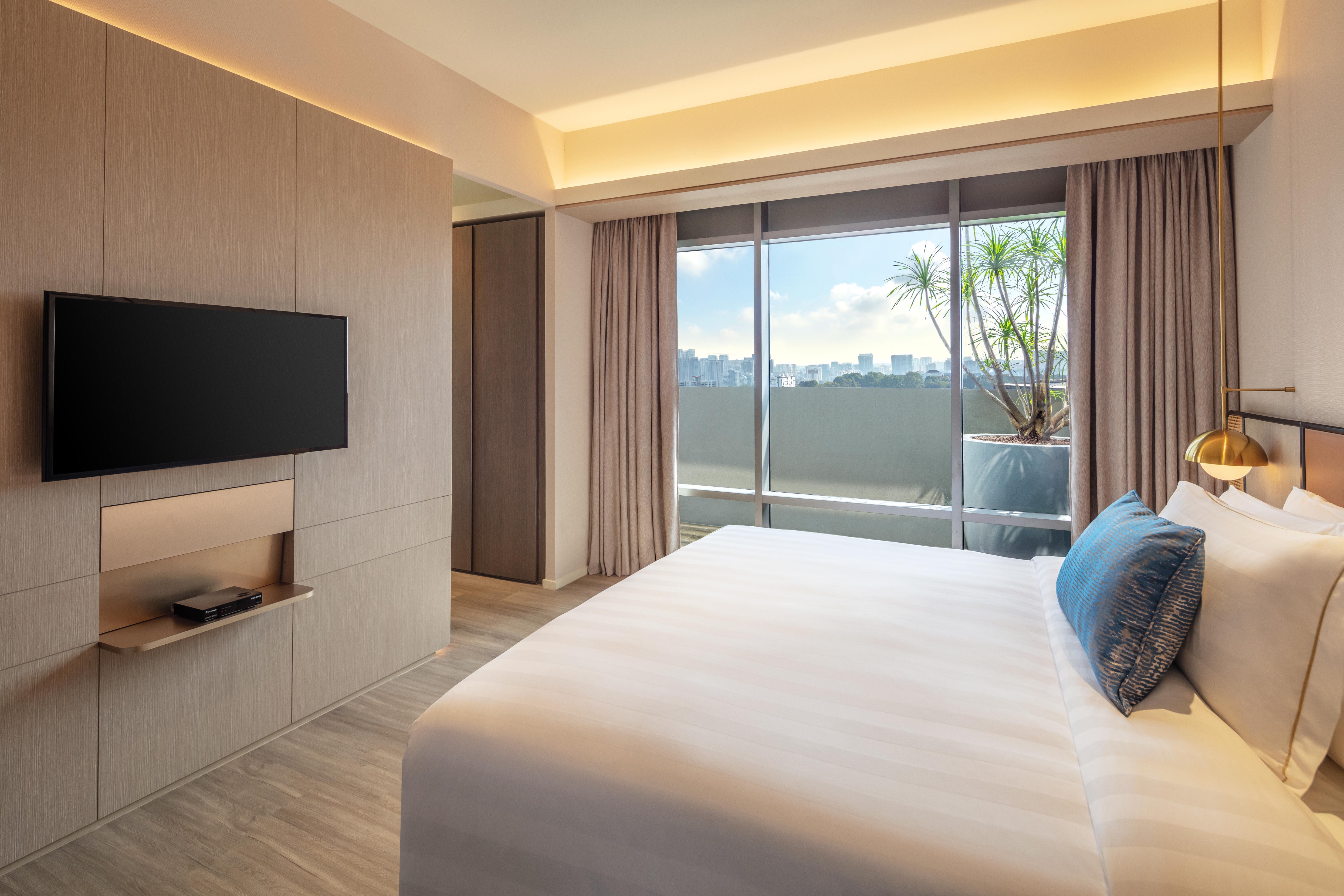 Pan Pacific Serviced Suites Orchard, Сингапур Екстериор снимка