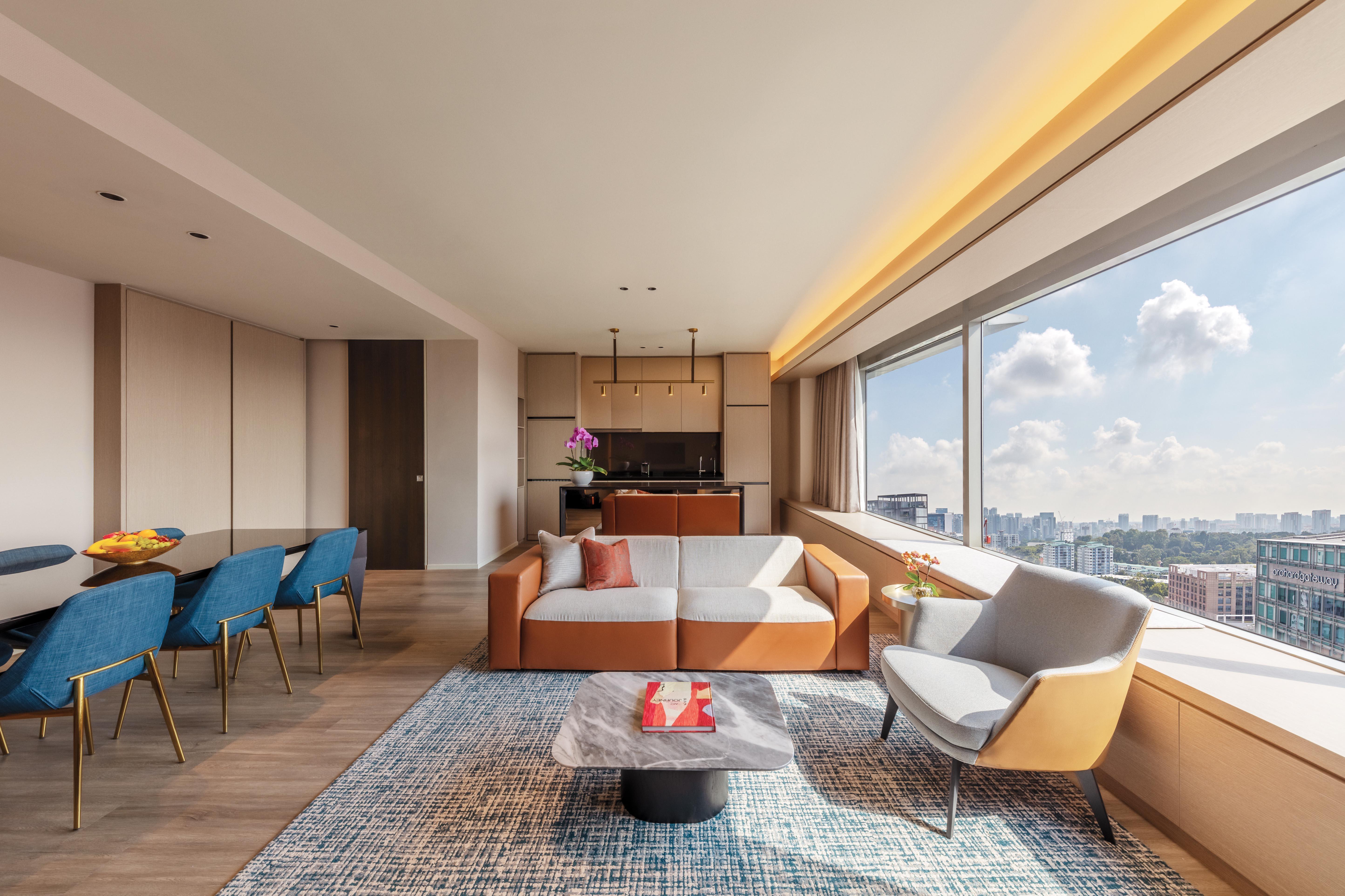 Pan Pacific Serviced Suites Orchard, Сингапур Екстериор снимка