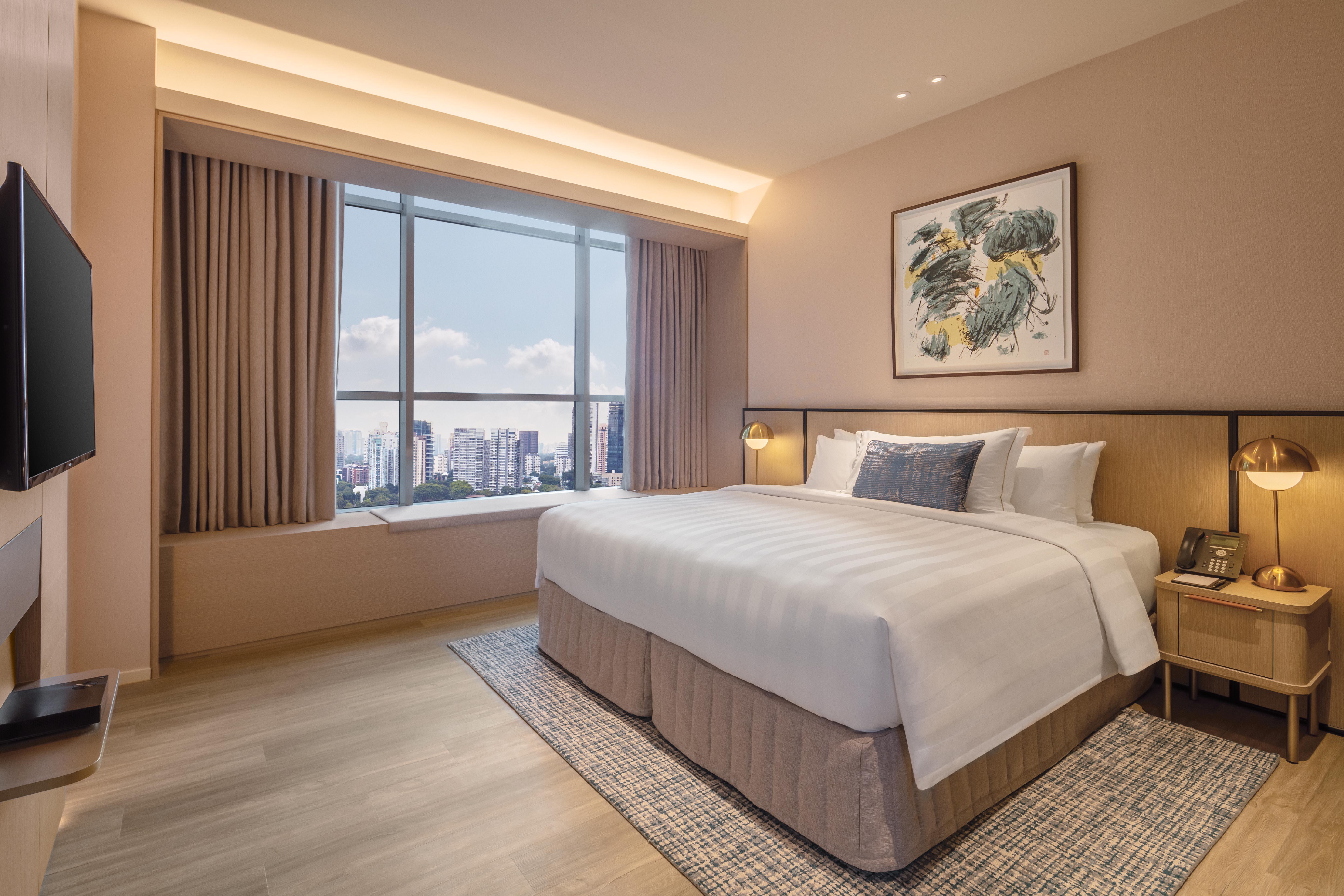 Pan Pacific Serviced Suites Orchard, Сингапур Екстериор снимка
