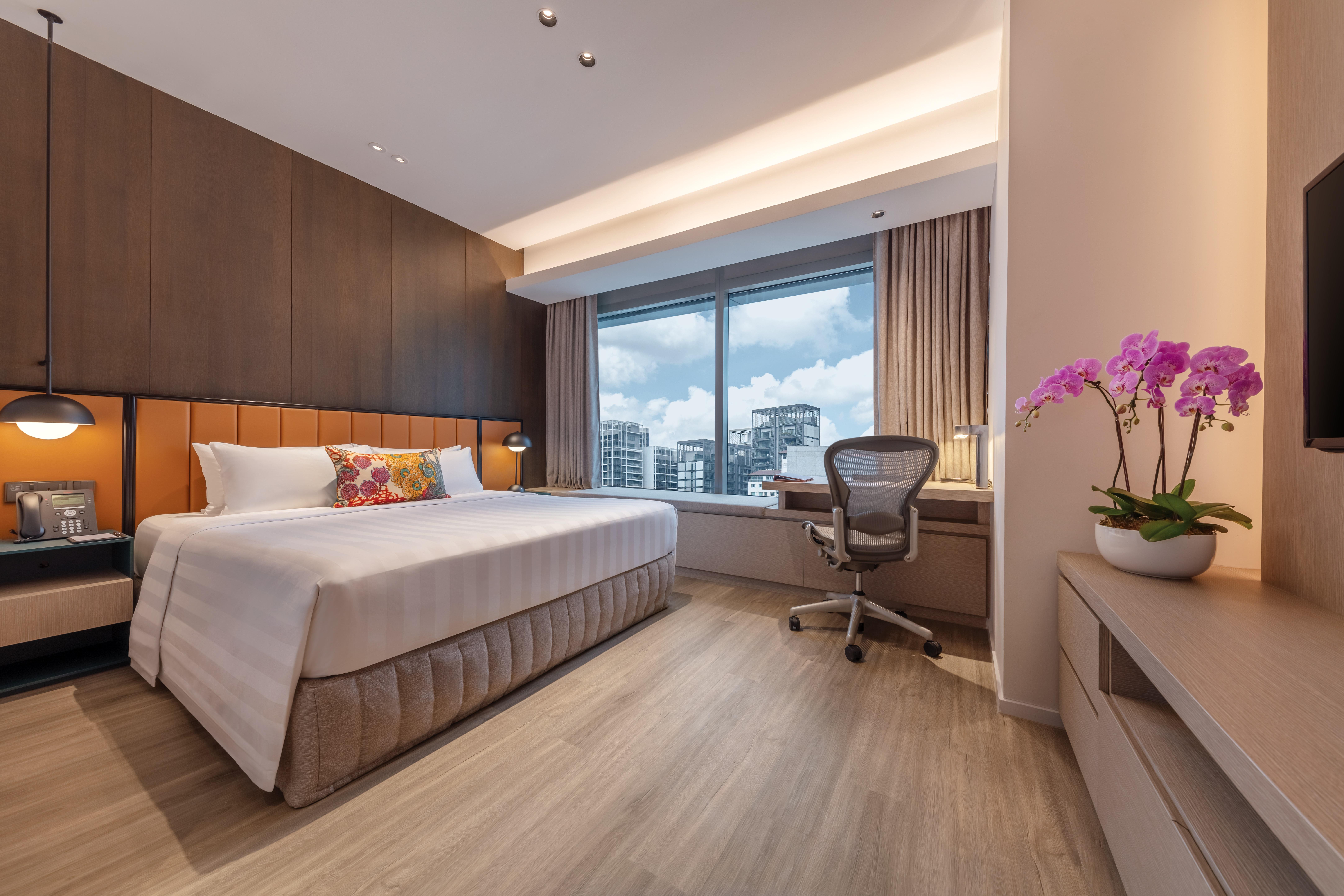 Pan Pacific Serviced Suites Orchard, Сингапур Екстериор снимка