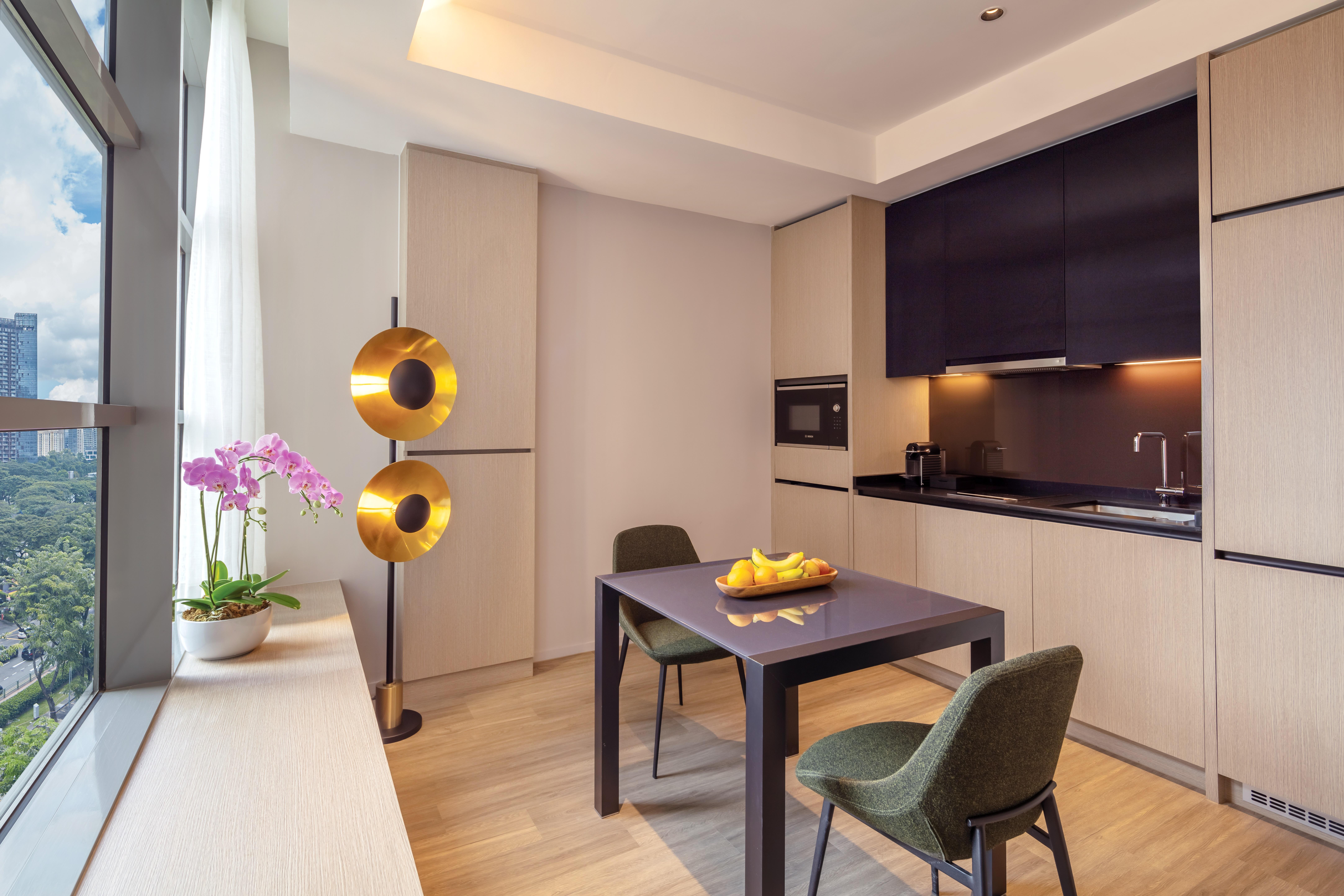 Pan Pacific Serviced Suites Orchard, Сингапур Екстериор снимка