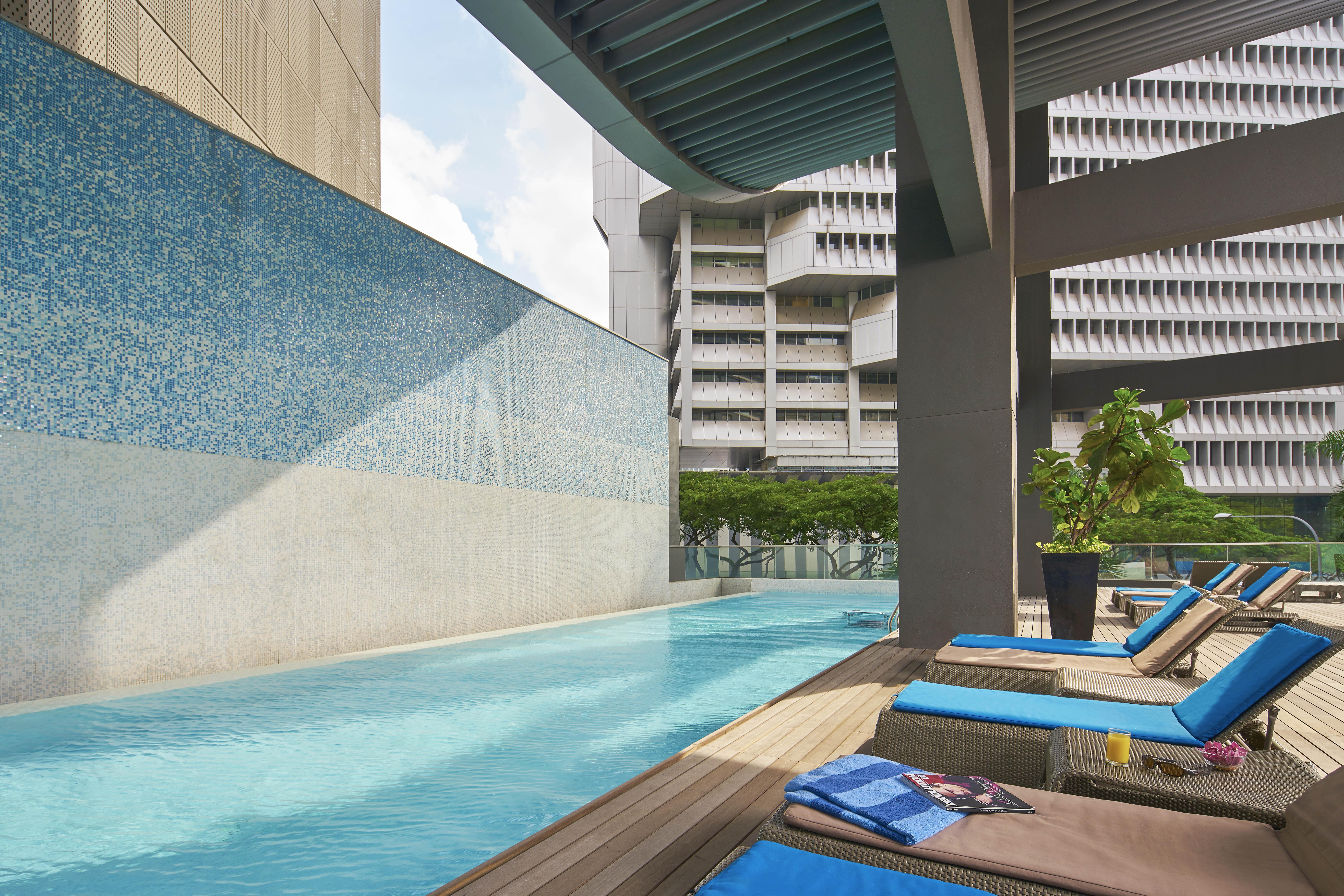Pan Pacific Serviced Suites Orchard, Сингапур Екстериор снимка