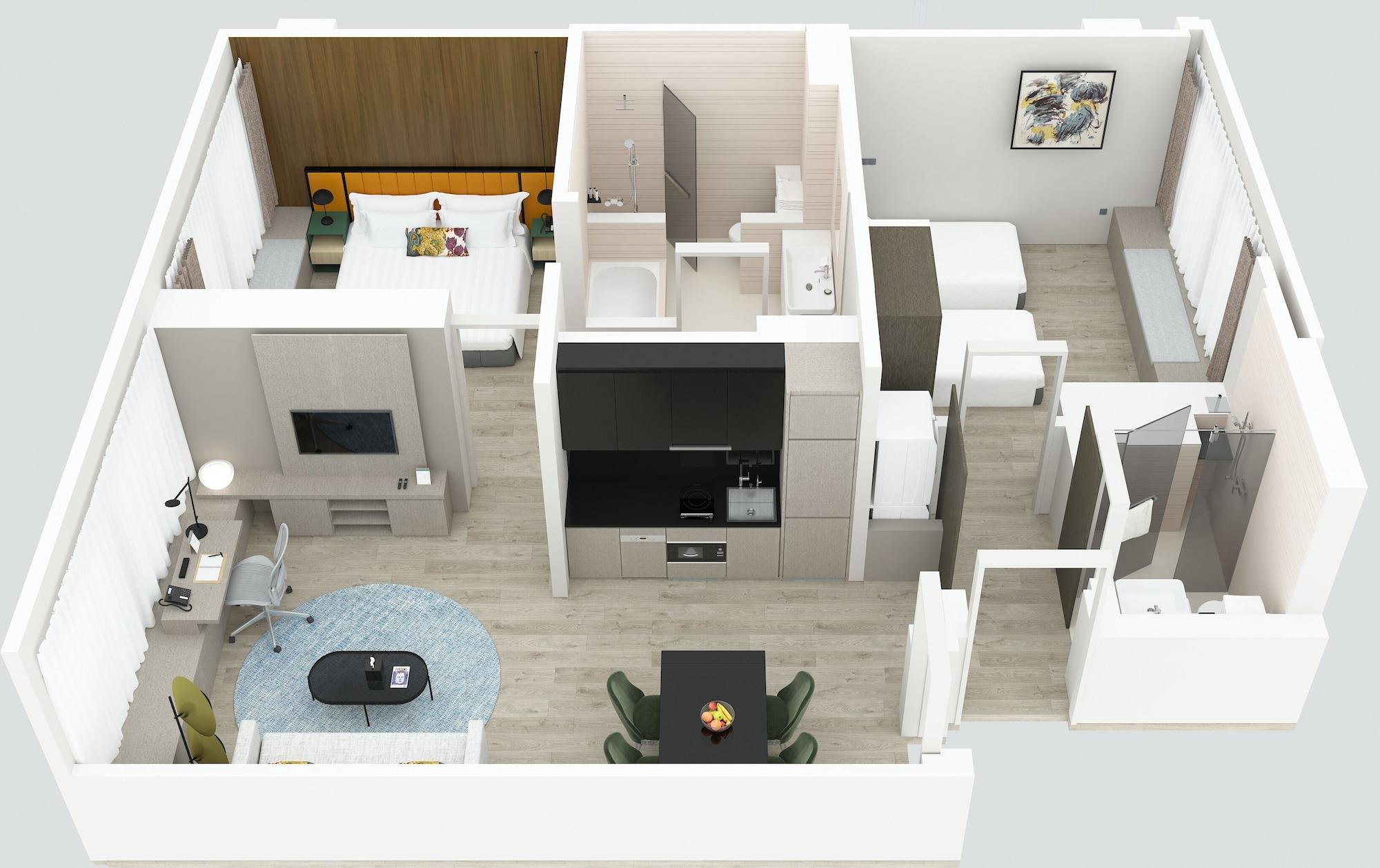 Pan Pacific Serviced Suites Orchard, Сингапур Екстериор снимка