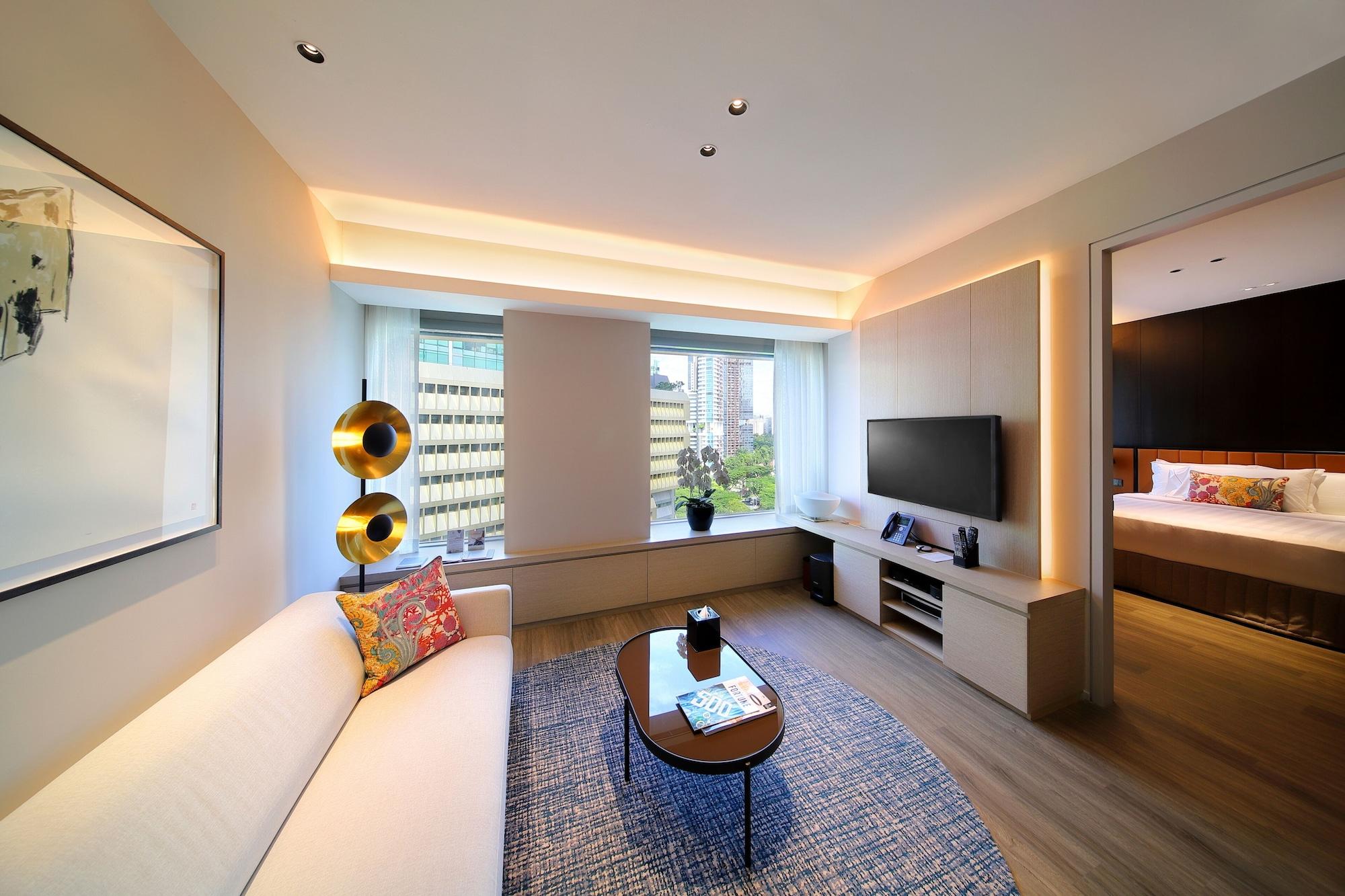 Pan Pacific Serviced Suites Orchard, Сингапур Екстериор снимка