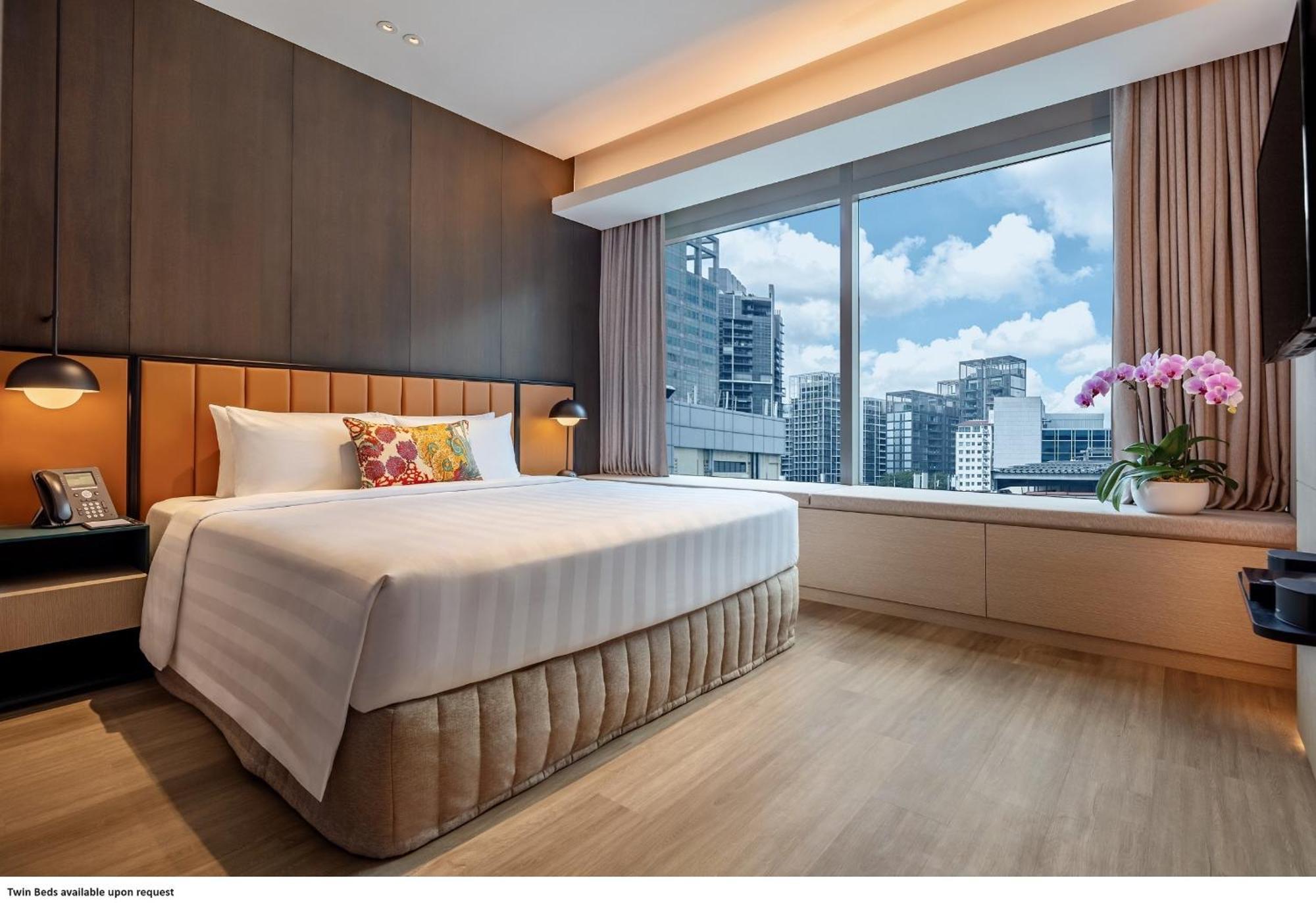 Pan Pacific Serviced Suites Orchard, Сингапур Екстериор снимка